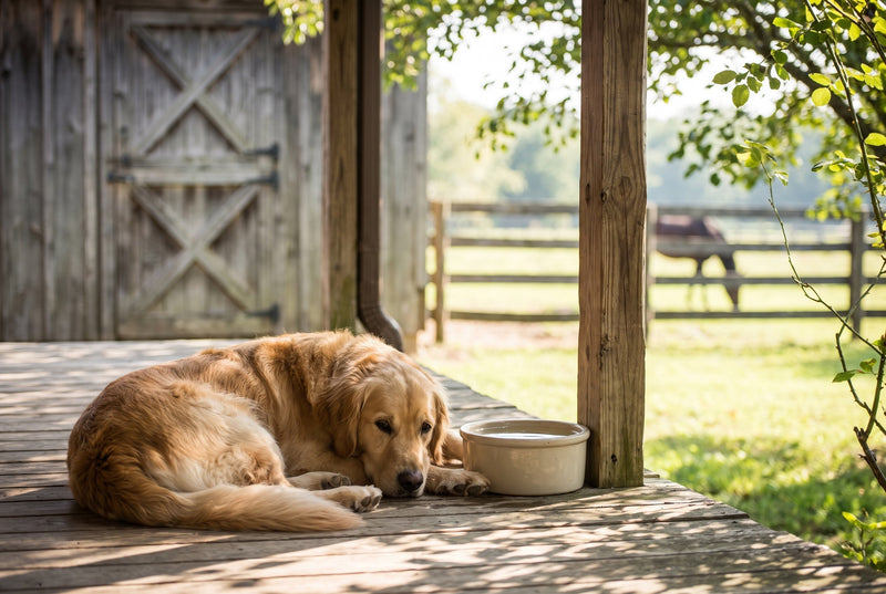 Pet Hydration in Hot Weather: Barn Days, Backyard Play, and Summer Safety