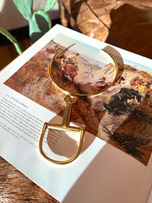 The Mason Large Equestrian Bit Necklace PREORDER {GOLD + SILVER}