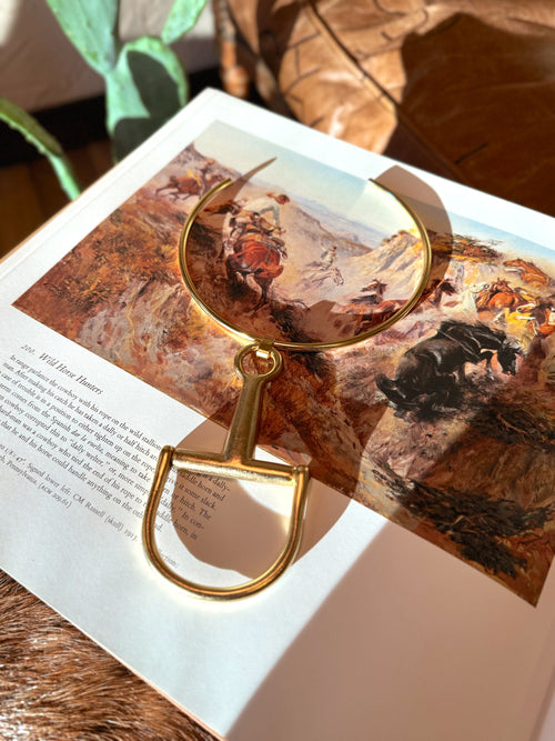 The Mason Large Equestrian Bit Necklace PREORDER {GOLD + SILVER}