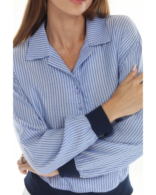 SUNDAE Women's Blouse - Blueberry