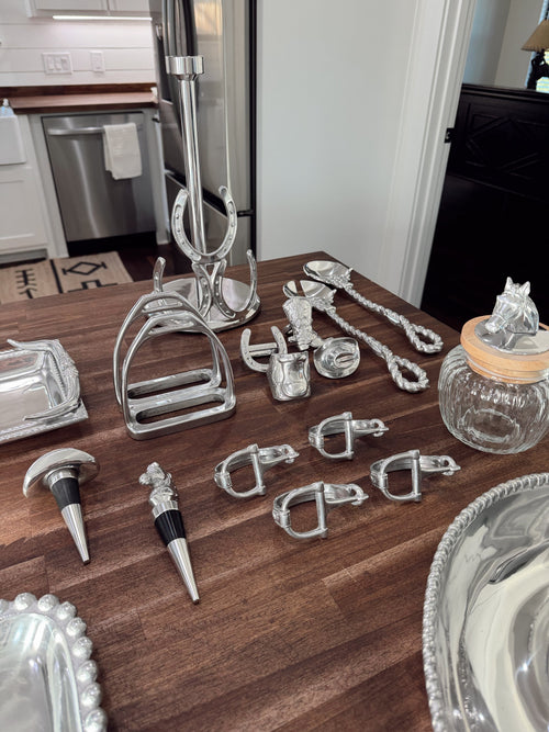 The Horse Bit Napkin Ring Set