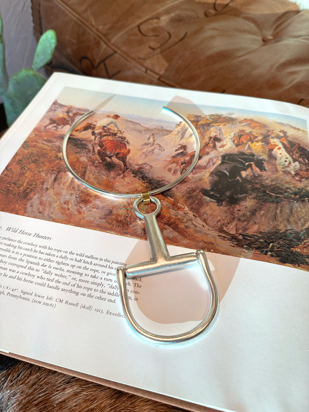 The Mason Large Equestrian Bit Necklace PREORDER {GOLD + SILVER}