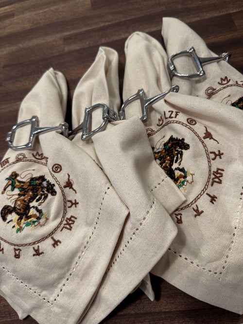 The Horse Bit Napkin Ring Set