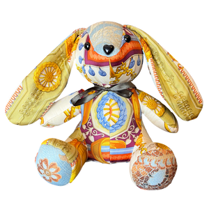 Tassels Vintage Silk Scarf Clever Bunny