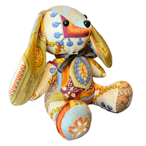 Tassels Vintage Silk Scarf Clever Bunny