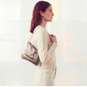 Couvertures et Tenues du Jour George V Vintage Scarf Crossbody Bag