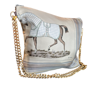 Couvertures et Tenues du Jour George V Vintage Scarf Crossbody Bag