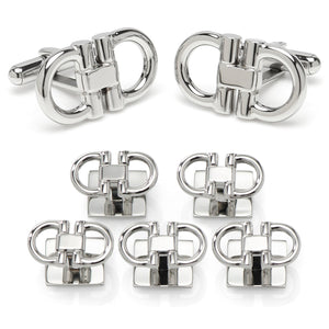 Stainless Steel Horse Bit 5-Stud Set
