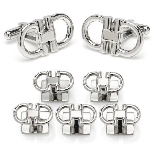 Stainless Steel Horse Bit 5-Stud Set