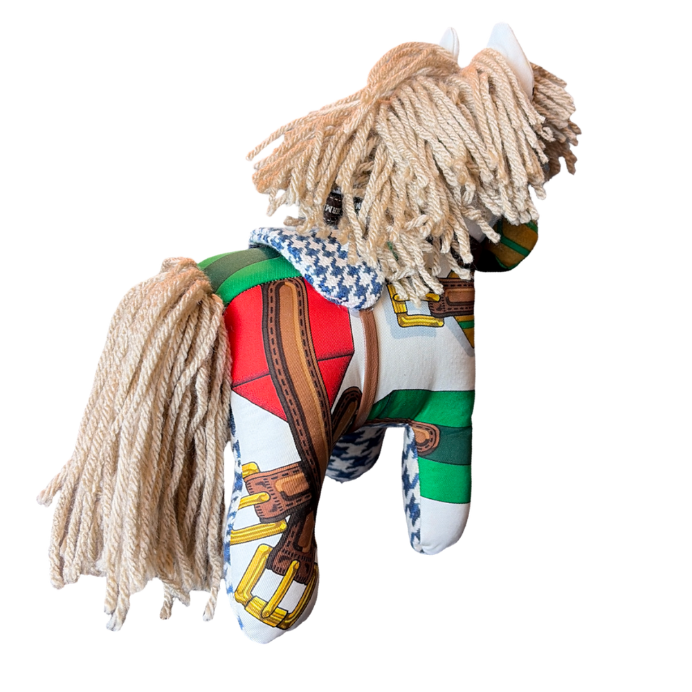 Sangles Vintage Silk Scarf Noble Pony
