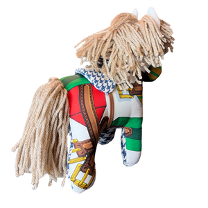 Sangles Vintage Silk Scarf Noble Pony