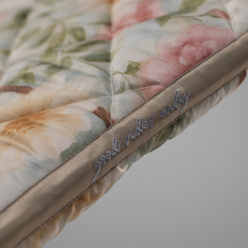 Dapplebay Vintage Floral Jump Saddle Pad