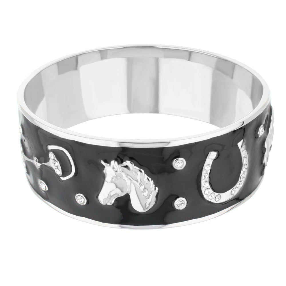Equestrian Bangle — Russet Horse Head
