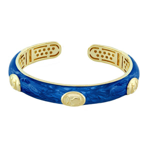 Equestrian Bangle — Horse Medallion