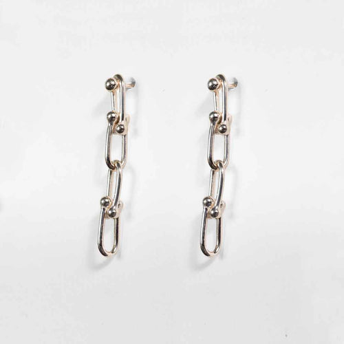 Bellamy - Horseshoe Link Equestrian Bracelet in Silver