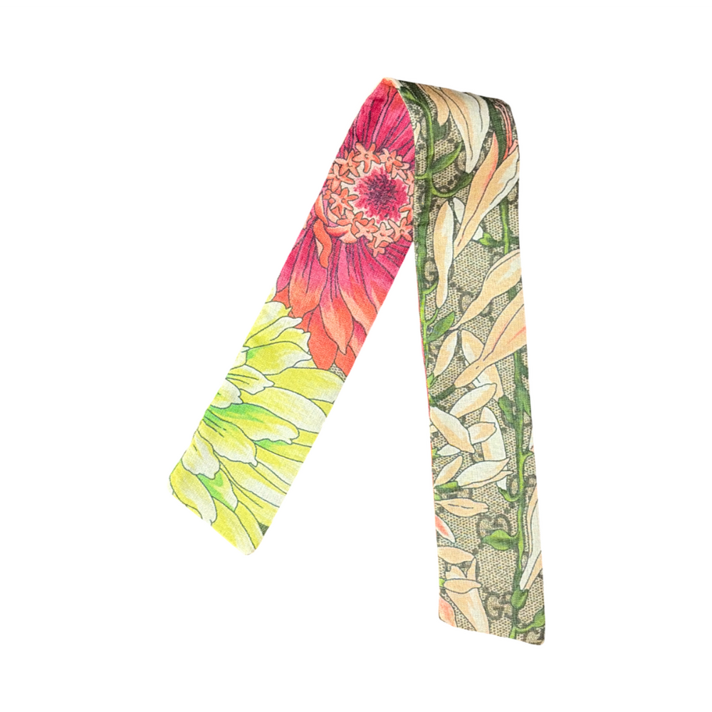 GG Bouquet Vintage Scarf Cuff Bracelet