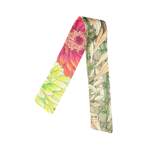 GG Bouquet Vintage Scarf Cuff Bracelet
