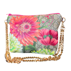 GG Bouquet Vintage Scarf Crossbody Bag