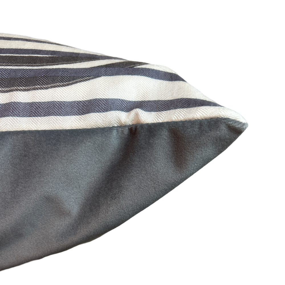 Brides de Gala Bayadere Vintage Cashmere & Silk Scarf Pillow 24"