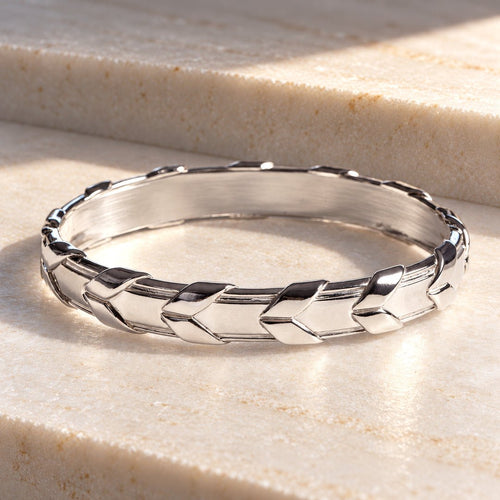 Lexington - Equestrian Laced Rein Wrist Bracelet in Gold or Silver