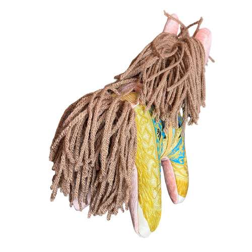 Poste et Cavalerie Vintage Silk Scarf Noble Pony