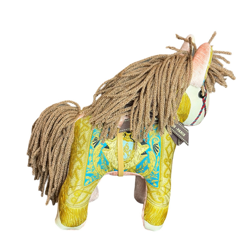 Poste et Cavalerie Vintage Silk Scarf Noble Pony