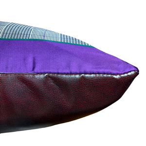 Prince of Wales Equestrian Vintage Scarf Pillow 22"