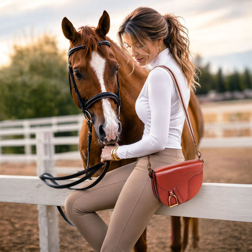 Signature Saddle Bag - Italian Cognac Leather